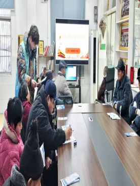 皖南医学院红十字协会亳州志愿分队赴利辛县鸿福养老公寓开展防结核宣传(图4) 皖南医学院红十字协会亳州志愿分队赴利辛县鸿福养老公寓开展防结核宣传(图4)