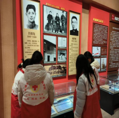 寻红色足迹承先烈志，传防核知识护民生安(图2)