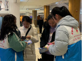 健康宣讲进社区 生命大爱暖庐阳 ——皖医学子开展防结核与遗体捐献志愿宣传活动(图2)