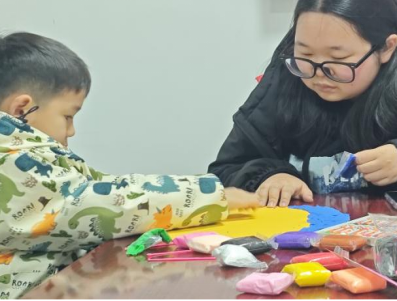 元宵艺创暖童心，结核科普护健康——皖南医学院学子赴龙泉街道龙眼社区志愿服务活动(图3)