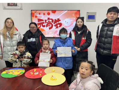 元宵艺创暖童心，结核科普护健康——皖南医学院学子赴龙泉街道龙眼社区志愿服务活动(图4)