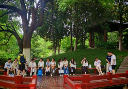 赛场绽芳华，研学启新程——红会成员赴中科大研学(图1)